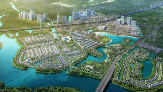 Toàn cảnh Vinhomes Grand Park Quận 9 Căn hộ Vinhomes Grand Park 2 view nội khu và sông thoáng mát.