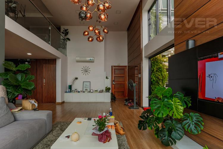 Không Gian Phòng Khách căn hộ PHÚ HOÀNG ANH Bán duplex sân vườn Phú Hoàng Anh 3PN, tầng cao, tháp B, đầy đủ nội thất, view thoáng