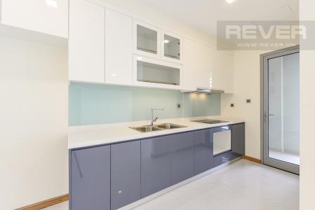 Bếp Căn hộ Vinhomes Central Park 3 phòng ngủ tầng cao P5 view sông