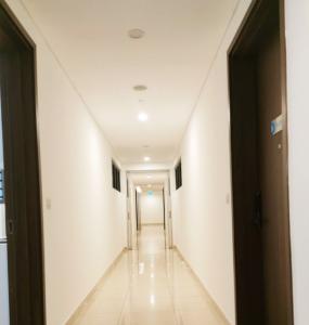 Hành lang One Verandah Quận 2 Căn hộ One Verandah tầng trung, đầy đủ nội thất, view sông lãng mạn.