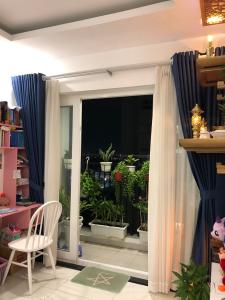 Ban công căn hộ Richmond City Bán căn hộ tầng cao Richmond City nội thất cơ bản view thành phố.