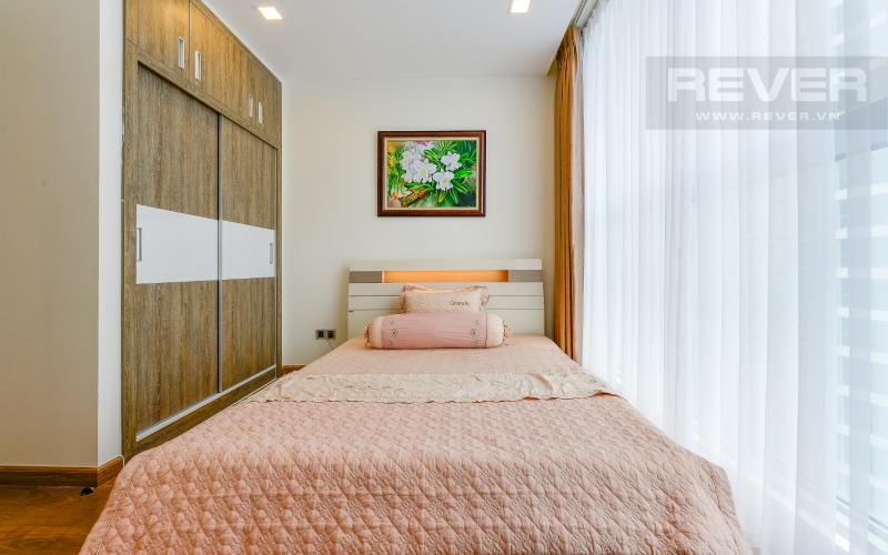 phòng ngủ 1 Căn hộ Vinhomes Central Park tầng trung Park 1 thiết kế hiện đại