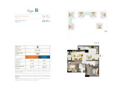 Mặt bằng căn hô Saigon South Residence Bán căn hộ thô tầng cao Saigon South Residence, tiện ích đa dạng.