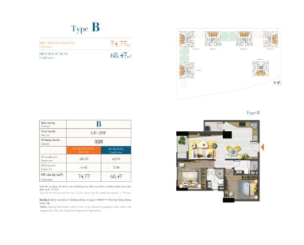 Mặt bằng căn hô Saigon South Residence Bán căn hộ thô tầng cao Saigon South Residence, tiện ích đa dạng.