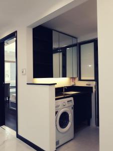 bếp căn hộ HOMYLAND 2 Bán căn hộ 2 phòng ngủ Homyland 2, tầng thấp, diện tích 69m2, đầy đủ nội thất