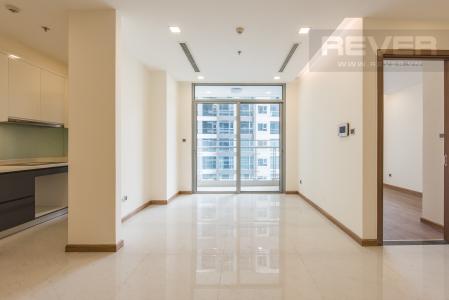 Phòng khách Căn hộ Vinhomes Central Park 3 phòng ngủ tầng cao P3 view sông