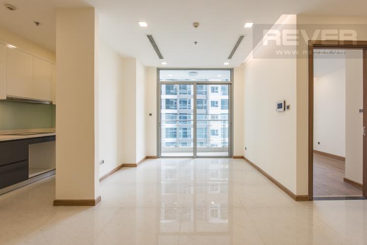 Phòng khách Căn hộ Vinhomes Central Park 3 phòng ngủ tầng cao P3 view sông