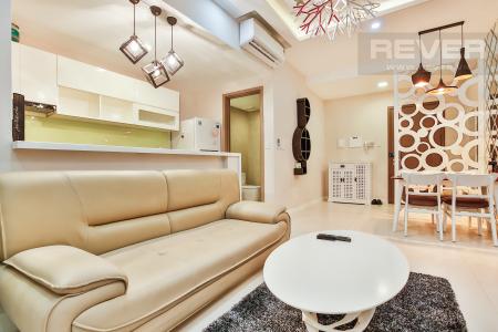 Phòng Khách Căn hộ Lexington 1 phòng ngủ tầng trung LC thiết kế đẹp, sang trọng