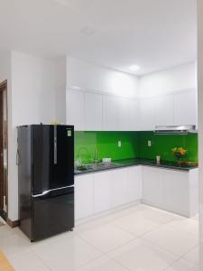 Căn hộ Green Field quận Bình Thạnh Căn hộ chung cư Green Field tầng trung, view Landmark 81.