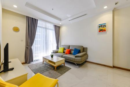Căn hộ Vinhomes Central Park tầng thấp tòa Landmark 3, 2 phòng ngủ, full nội thất