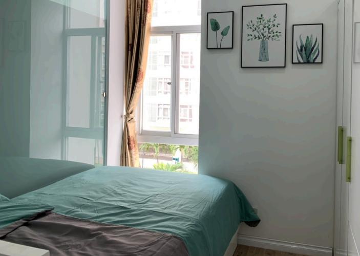 Phòng ngủ Sky Garden 3 Căn hộ Sky Garden 3 hướng Bắc, view nội khu nhiều cây xanh.