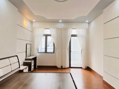 Phòng ngủ Nhà phố Q.Gò Vấp hướng Bắc bàn giao đầy đủ nội thất, có sổ hồng riêng.