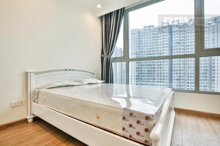 Phòng Ngủ Căn hộ OfficeTel 1 phòng ngủ Vinhomes Central Park view sông