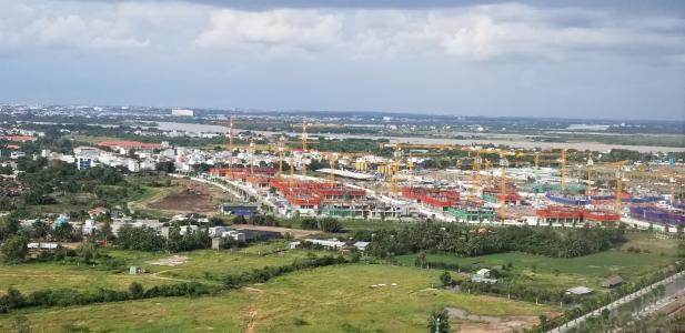 View căn hộ Vinhomes Grand Park Căn hộ Vinhomes Grand Park view thành phố xanh, thiết kế hiện đại.