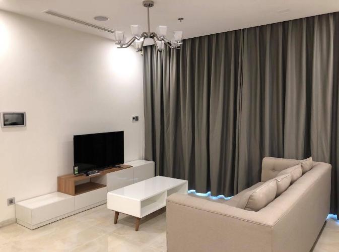 Phòng khách căn hộ Vinhomes Golden River Cho thuê căn hộ 3 phòng ngủ Vinhomes Golden River, diện tích 101.4m2, thiết kế hiện đại, dọn vào ở ngay.