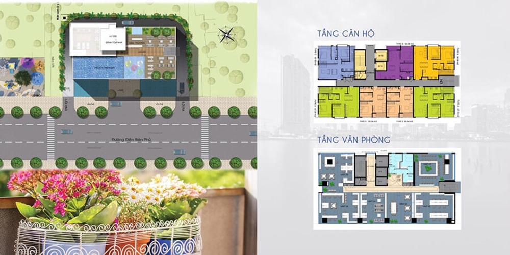 Exim Pearl Tower - mat-bang-can-ho-Exim-Pearl-Tower