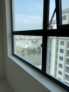 View căn hộ Green River, Quận 8 Căn hộ tầng 17 chung cư Green River view nội khu thoáng mát.