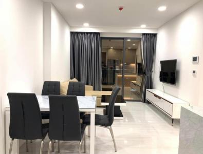 Phòng khách căn hộ Kingdom 101 Căn hộ tầng cao Kingdom 101 view thành phố, nội thất đầy đủ