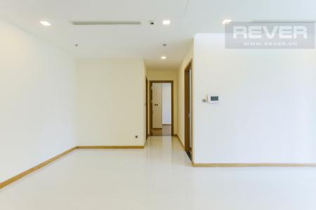 Phòng Khách Căn hộ Vinhomes Central Park tầng cao Park 2 mới bàn giao, chưa ở