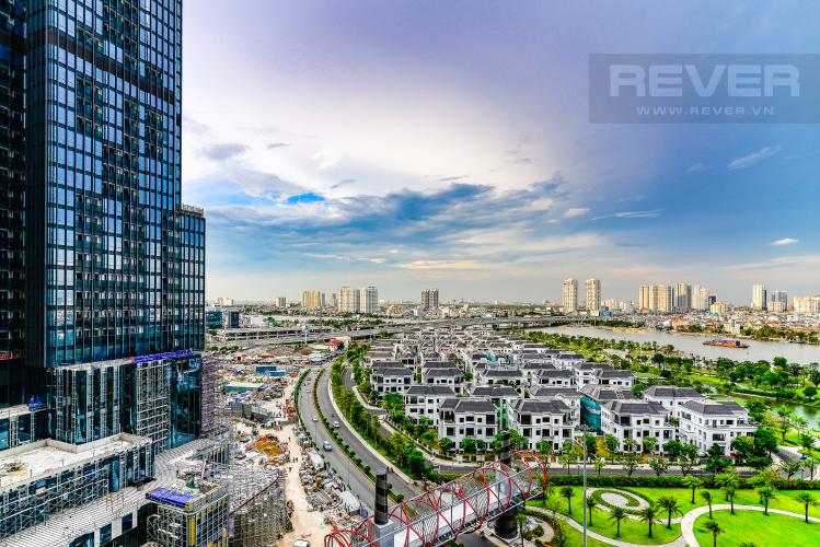 View Căn hộ Vinhomes Central Park 3 phòng ngủ tầng cao L1 hướng Bắc