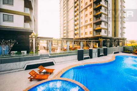 View Hố Bơi căn hộ DOCKLANDS SÀI GÒN Bán căn hộ Docklands Sài Gòn 3PN, tầng thấp, diện tích 122m2, đầy đủ nội thất, view thoáng