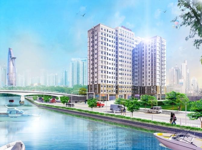 Felisa Riverside, quận 8 Căn hộ Felisa Riverside view khu dân cư, nội thất cơ bản.