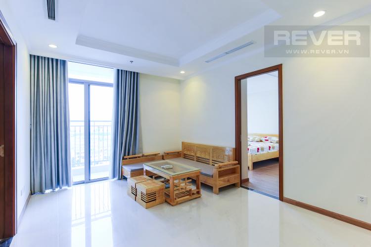 Phòng Khách Căn hộ Vinhomes Central Park 3 phòng ngủ tầng thấp Landmark 2 view nội khu