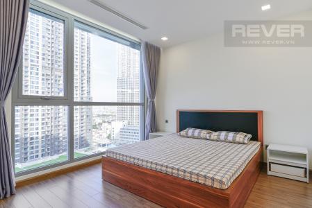 Phòng Ngủ 1 Căn hộ Vinhomes Central Park 2 phòng ngủ tầng trung P7 đầy đủ nội thất