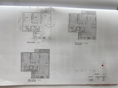 Bản vẽ căn hộ One Verandah Bán căn hộ One Verandah sắp được bàn giao, diện tích 80.17m2 view thành phố và sông, tiện tích 24/7.