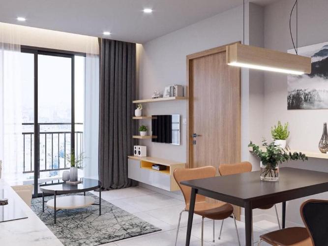 Căn hộ River Panorama, Quận 7 Căn hộ River Panorama tầng trung, hướng Đông Bắc.