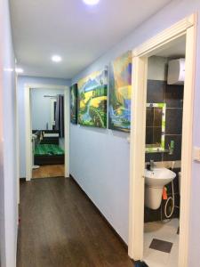 Hành lang chung cư Phúc Yên, Tân Bình Căn hộ chung cư Phúc Yên hướng Đông Nam, đầy đủ nội thất.