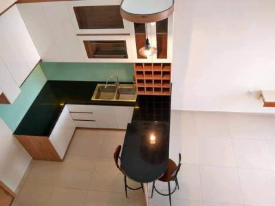 Phòng tắm M-One Nam Sài Gòn, Quận 7 Căn hộ Office-tel M-One Nam Sài Gòn tầng thấp, view quận 1 sầm uất