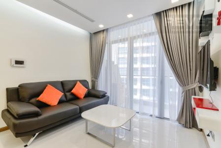 Phòng Khách Căn hộ Vinhomes Central Park 1 phòng ngủ tầng trung Park 7