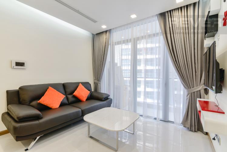 Phòng Khách Căn hộ Vinhomes Central Park 1 phòng ngủ tầng trung Park 7