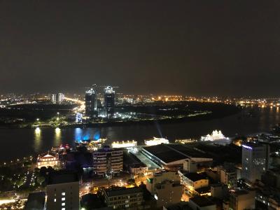 view căn hộ SAIGON ROYAL Cho thuê căn hộ Saigon Royal 2PN, diện tích 79m2, đầy đủ nội thất, view Bitexco