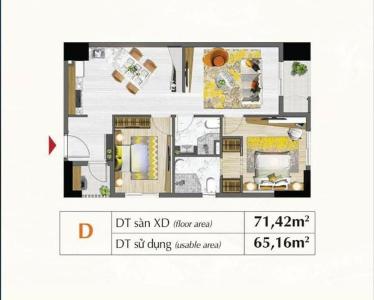 Mặt bằng căn hộ căn hộ Saigon South Residence Bán căn hộ thô Saigon South Residence dự án của Phú Mỹ Hưng.