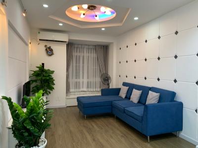 Phòng khách Sky Garden, Quận 7 Căn hộ Sky Garden đầy đủ nội thất, view nhà phố thoáng mát.