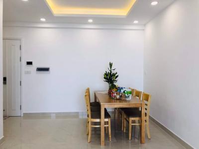 Phòng ăn căn hộ SAIGON MIA Cho thuê căn hộ Saigon Mia 2PN, diện tích 78m2, đầy đủ nội thất, ban công hướng Đông
