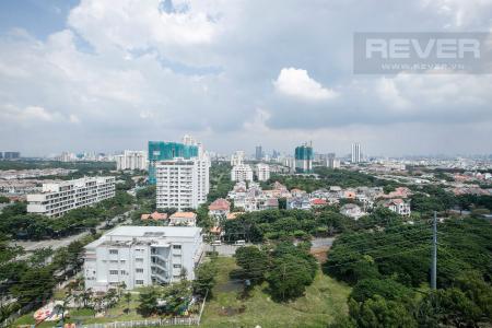 View Căn hộ chung cư Phú Mỹ tầng trung 2 phòng ngủ đầy đủ nội thất