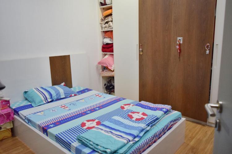 Phòng ngủ căn hộ The Gold View Căn hộ The Gold View tầng cao, ban công hướng Tây Nam view thành phố.