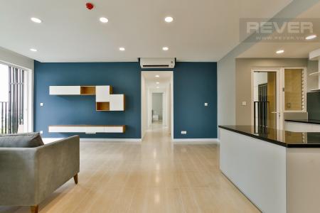 Phòng Khách Căn hộ Vista Verde tầng trung, tháp T2, 3PN, view hồ bơi