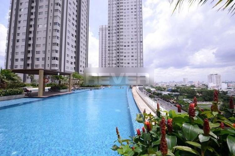 Hồ bơi Sunrise City, Quận 7 Căn hộ Sunrise City tầng trung, ban công hướng Đông.