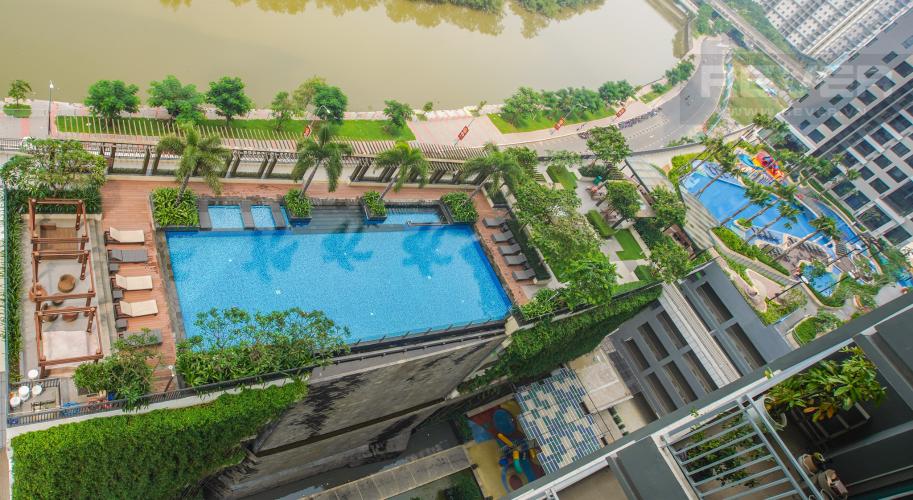 View Bán căn hộ Riviera Point 2PN, diện tích 105m2, đầy đủ nội thất, hướng Đông Bắc, view sông và hồ bơi