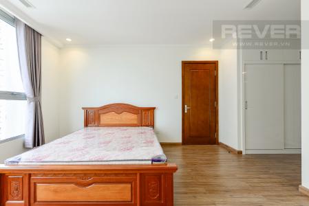 Phòng ngủ 1 Căn hộ Vinhomes Central Park 3 phòng ngủ tầng cao C3 đầy đủ nội thất