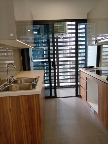 Phòng bếp Eco Green Saigon Căn hộ Eco Green Saigon tầng trung, view nội khu thoáng đãng.