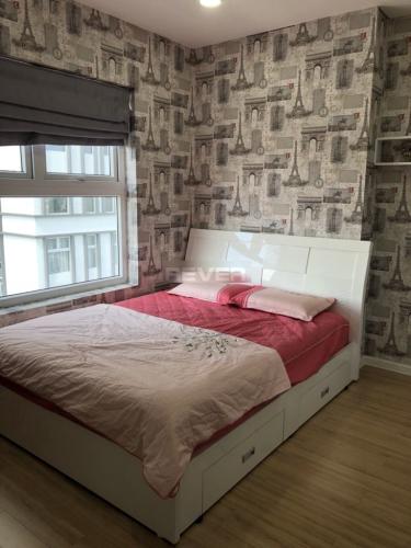 Phòng ngủ căn hộ Xi Grand Court, Quận 10 Căn hộ Xi Grand Court view nội khu tầng cao, nội thất đầy đủ.