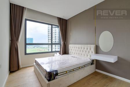 Phòng Ngủ căn hộ DIAMOND ISLAND - ĐẢO KIM CƯƠNG Cho thuê căn hộ Diamond Island - Đảo Kim Cương 1PN, tầng thấp, đầy đủ nội thất, view hồ bơi