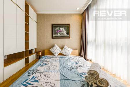 Phòng ngủ 1 Căn hộ Vinhomes Central Park 2 phòng ngủ tầng cao C3 hướng Tây