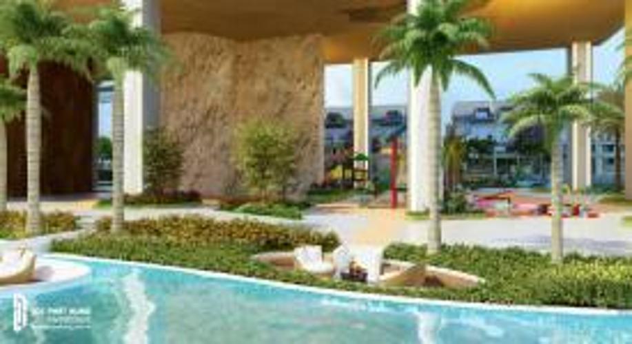 hồ bơi căn hộ River Panorama Bán căn hộ tầng cao River Panorama, view thành phố thoáng mát.