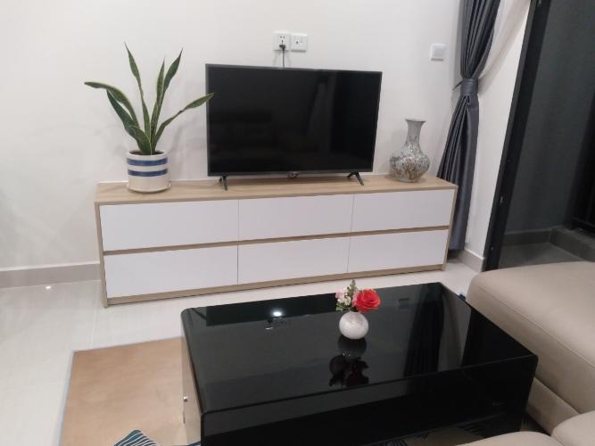 Phòng khách Vinhomes Grand Park Quận 9 Căn hộ Vinhomes Grand Park tầng cao, nội thất đầy đủ.